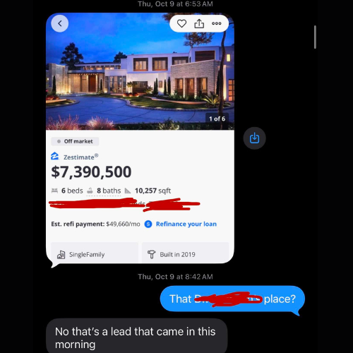 Client testimonial screenshot